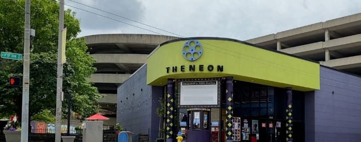 The Neon Movie theater in downtown Dayton